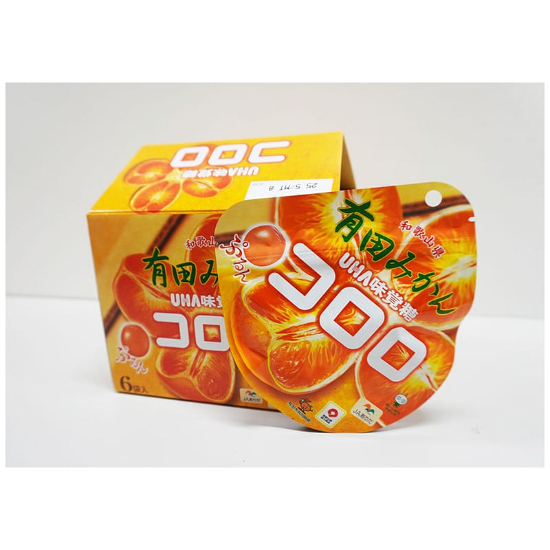 UHA Kororo Gummy Autumn Limited Arita Orange 40g 1 pack 1 phần