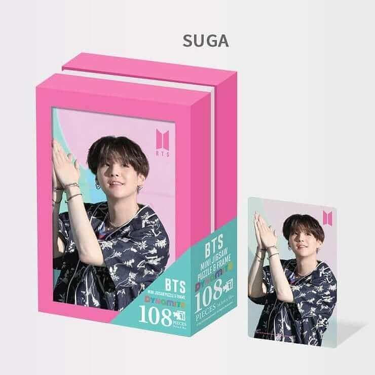 BTS Dynamite Puzzle 108 pieces Jigsaw Frame SUGA 8 oz