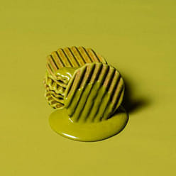 MILK BATON The Waffle Matcha 5 pieces 1 box