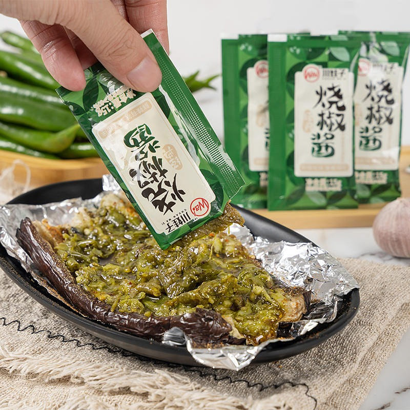 10袋 川娃子 炭燒燒椒醬 150 克