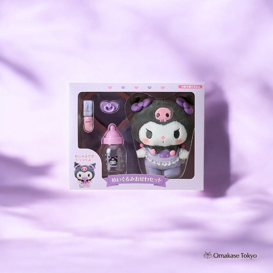 Sanrio Plush Toy Set (Baby) Kuromi 200 g