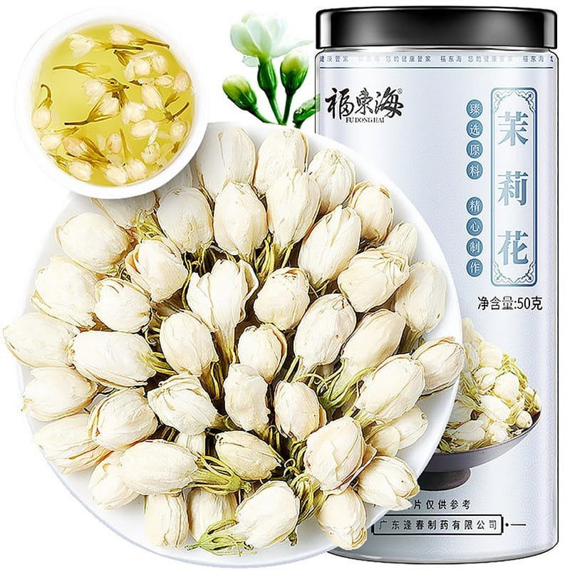 Jasmine Flower Jasmine Tea Dried Jasmine Flowers with Pods 50g/tin 50 그램