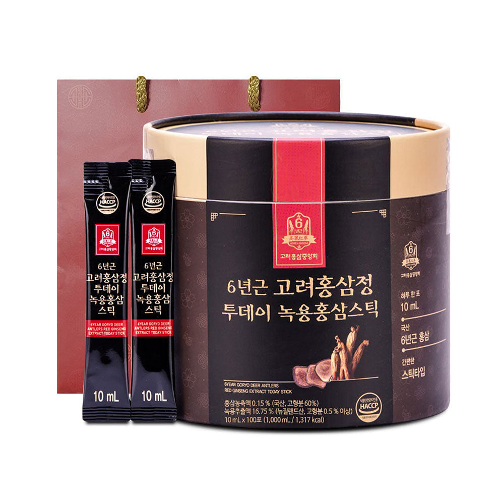 6 Year Goryo Red Ginseng Extract Today Stick 100p 1000 ml