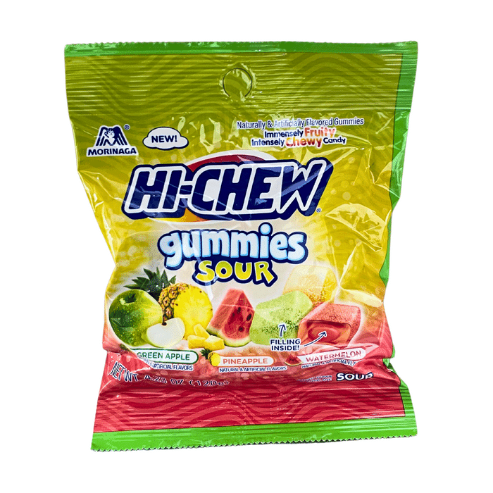 Morinaga Hi Chew Gummies Sour Mix 4.23oz 1 ส่วน