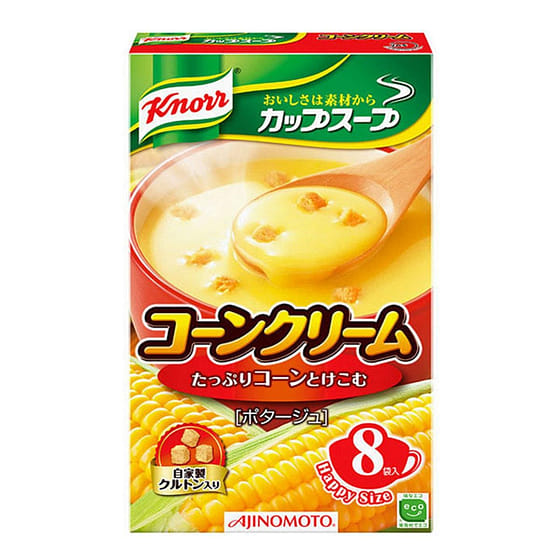 weee_instant_AJINOMOTO Knorr Cream Corn Instant Soup 8bags/ 1 each