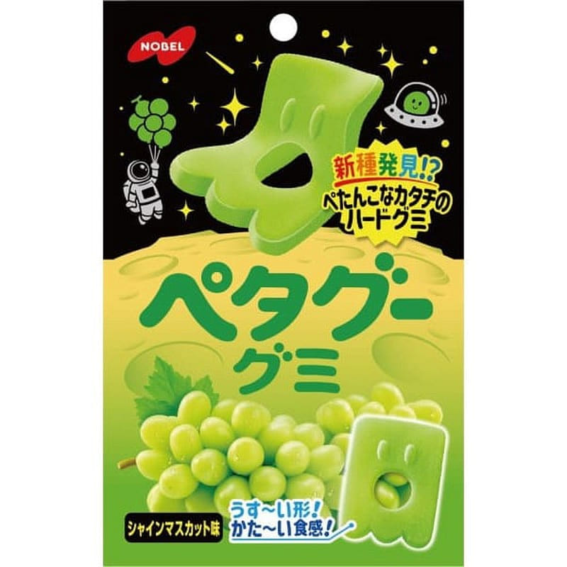 Nobel Petagu Gummy Shine Muscat Flavor 50g 1 each