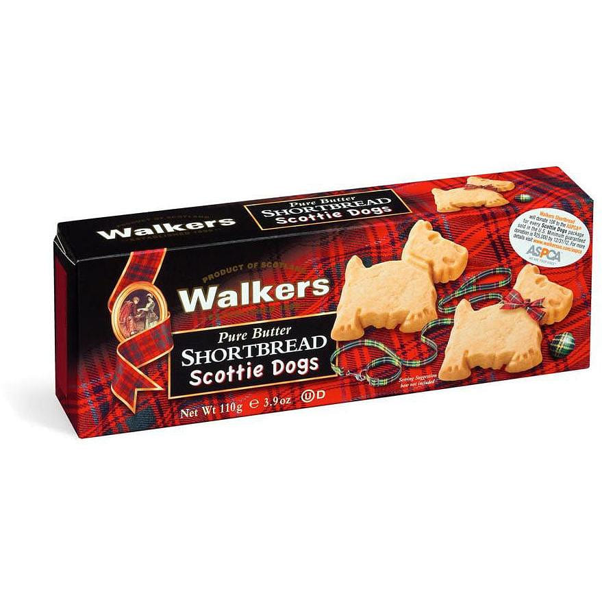 Walkers Shortbread Carton, Scottie Dogs, 3.9oz (110g) 1 each