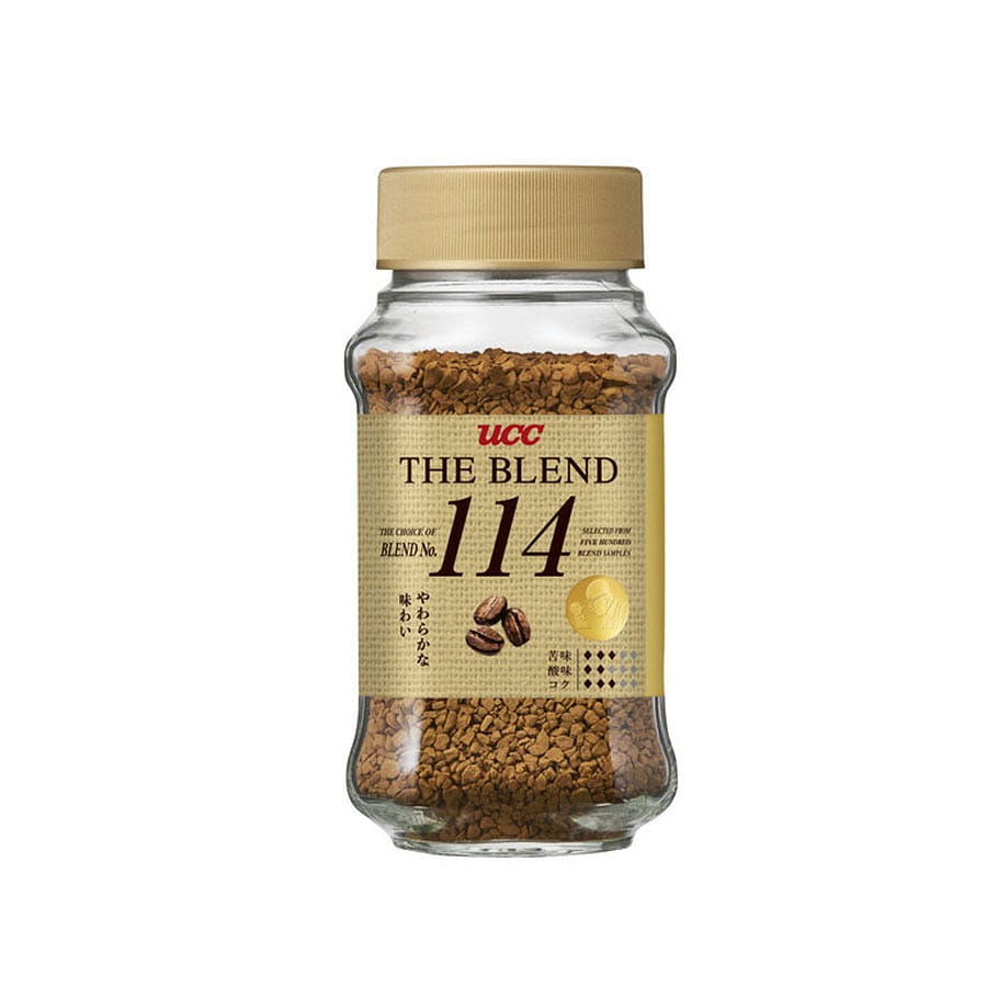 UCC 114 Freeze-Dried Instant Black Coffee Powder 70 g