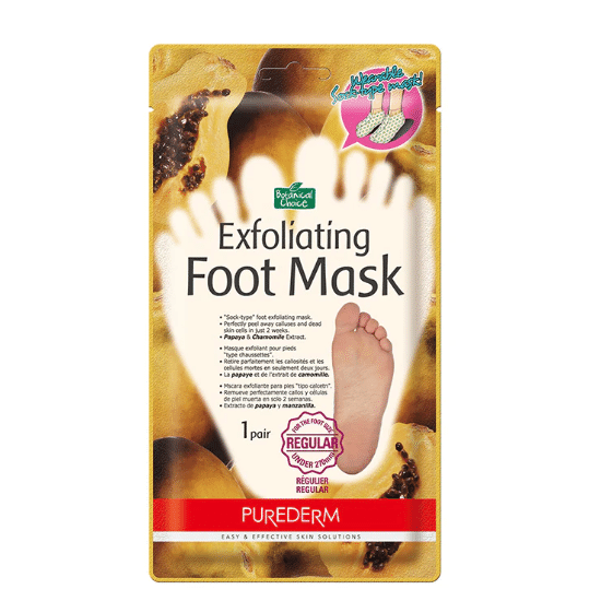 Purederm Exfoliating Foot Mask 5 count