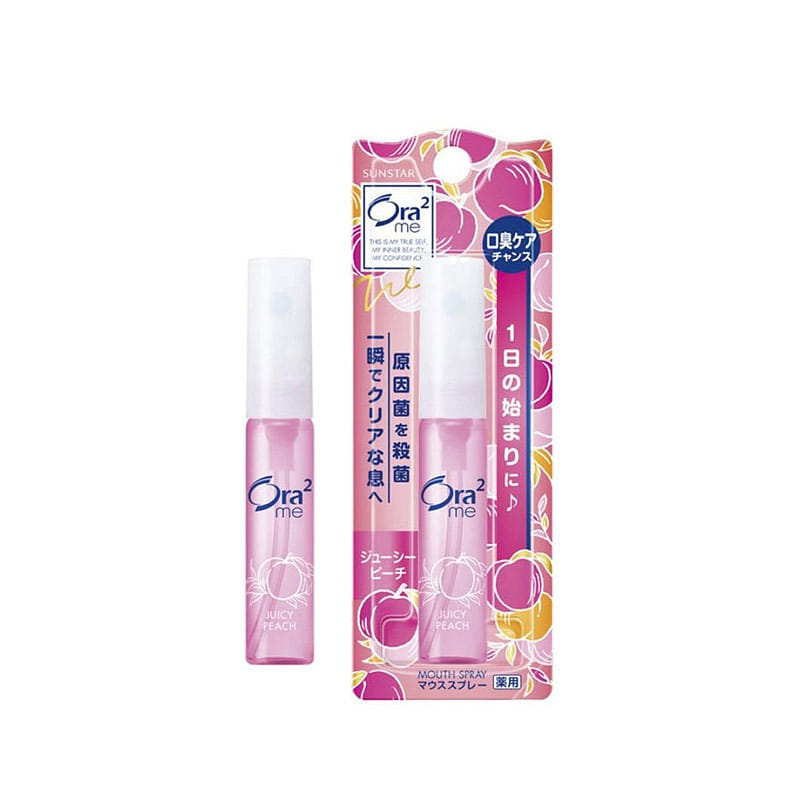 Ora2 Peach flavored breath freshener 6ml 1 ส่วน