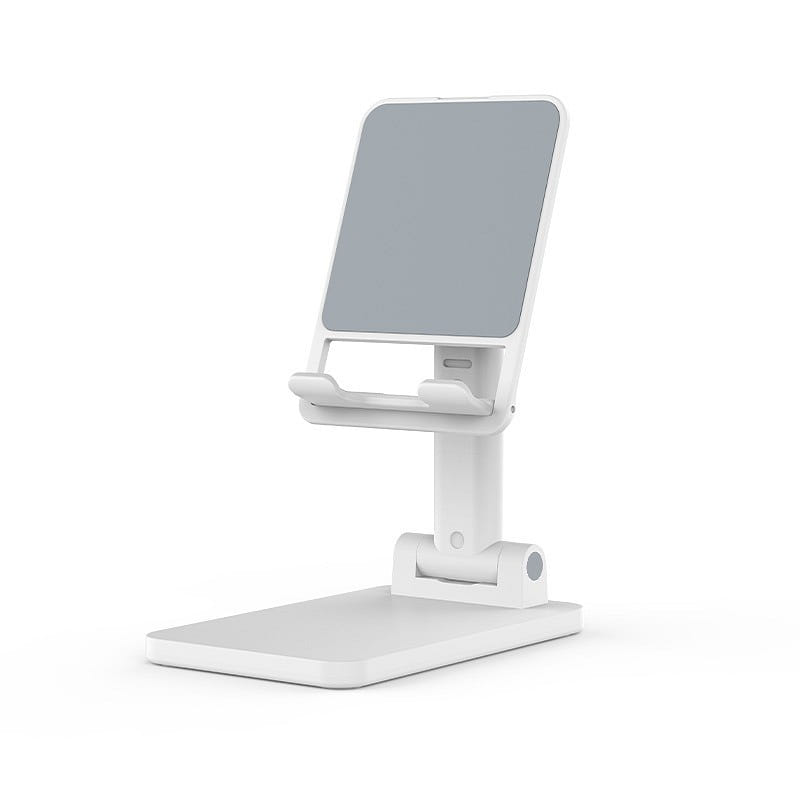 Cell Phone Holder Desktop Retractable Foldable Portable Tablet Holder White 1 개