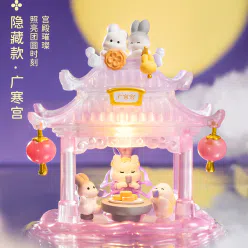 故宫淘宝｜故宫猫月宫灯会盲盒摆件【整套】 4 个