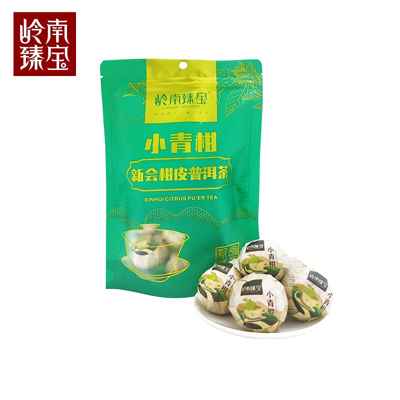 Xiao Qing Gan Tangerine Peel (Chenpi) Pu'er Tea 50 กรัม