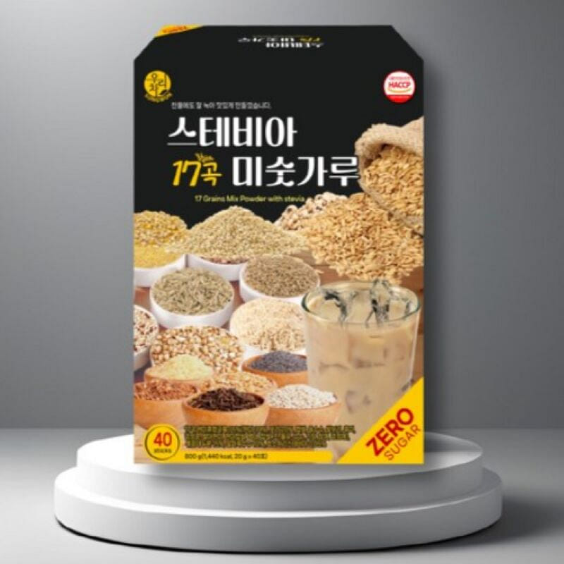 甜葉菊17種穀物混合粉 20克 * 40袋，1個 800 克