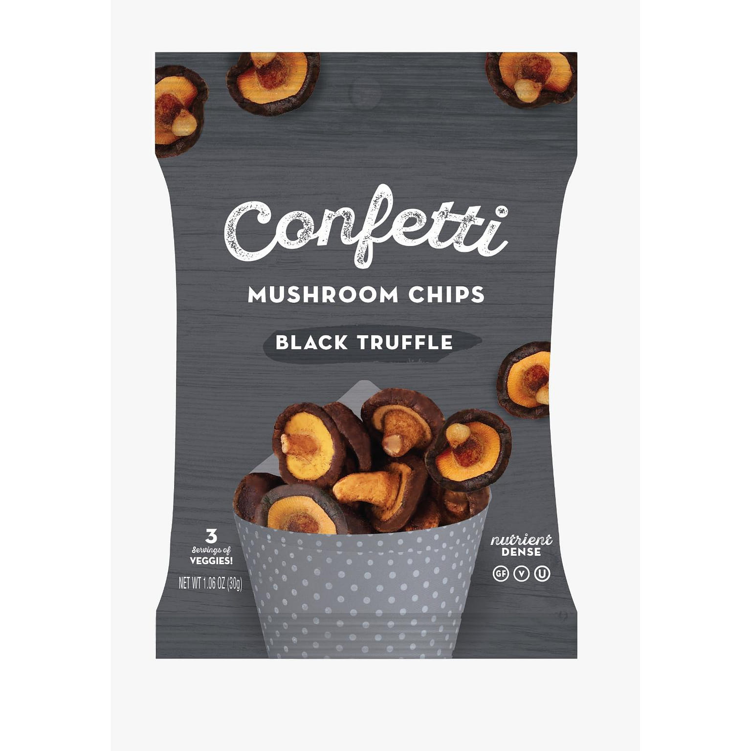 Mini Black Truffle Mushroom Chips 1.06 온스