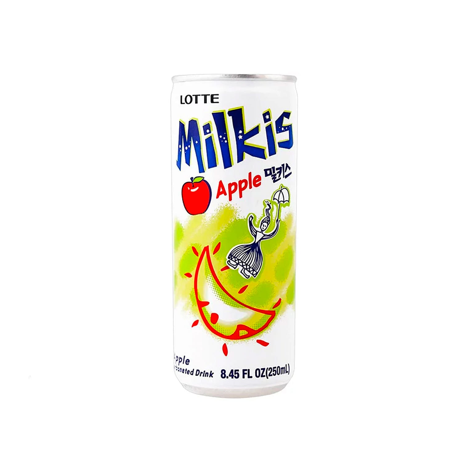 Lotte Milkis Apple (Korea) 8.45 oz