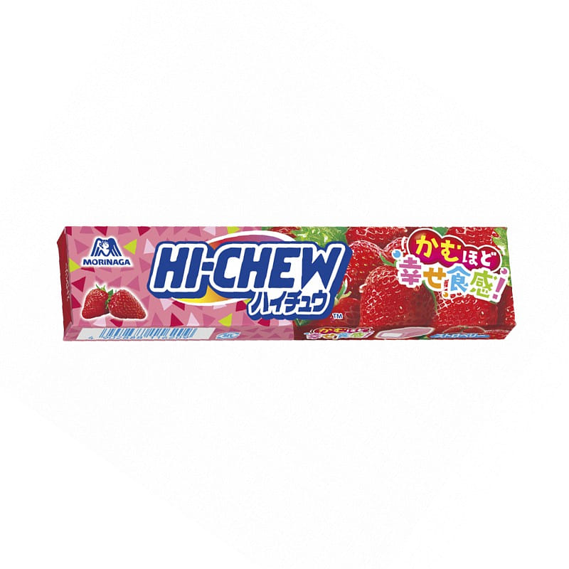 MORINAGA Hi-Chew Fruit Candy Strawberry 12pcs 1 개