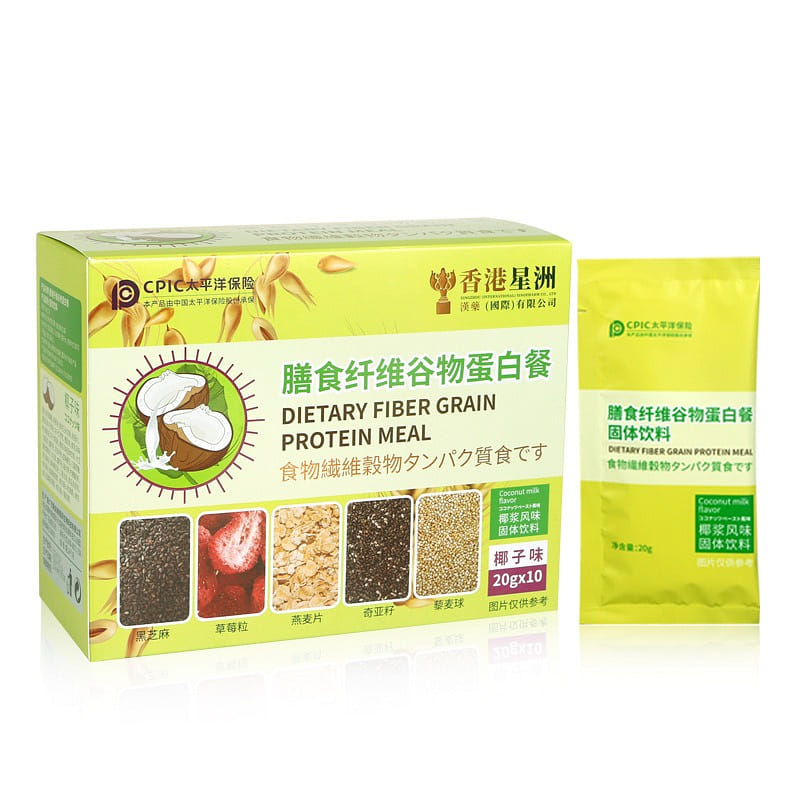 Dietary Fiber Cereal Protein Meal 20g*10bags 1 케이스