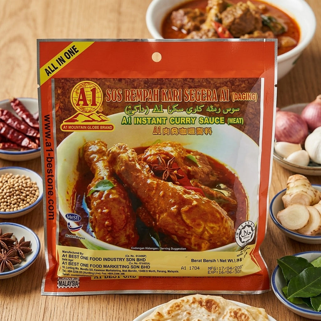 A1 即食肉类咖喱酱 230 克