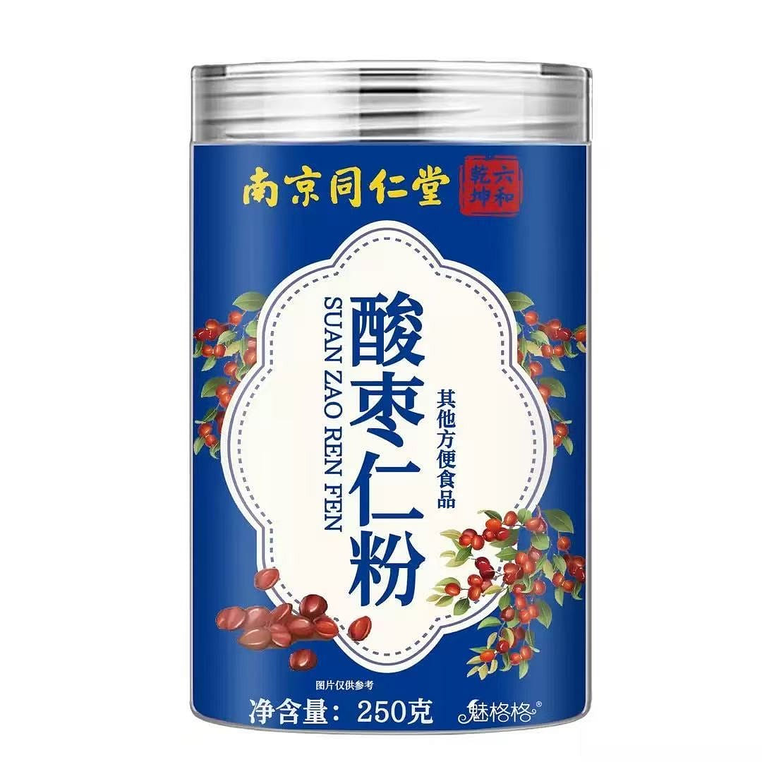 南京同仁堂 酸枣仁粉 养血补肝 养心安神 助睡眠 250 克