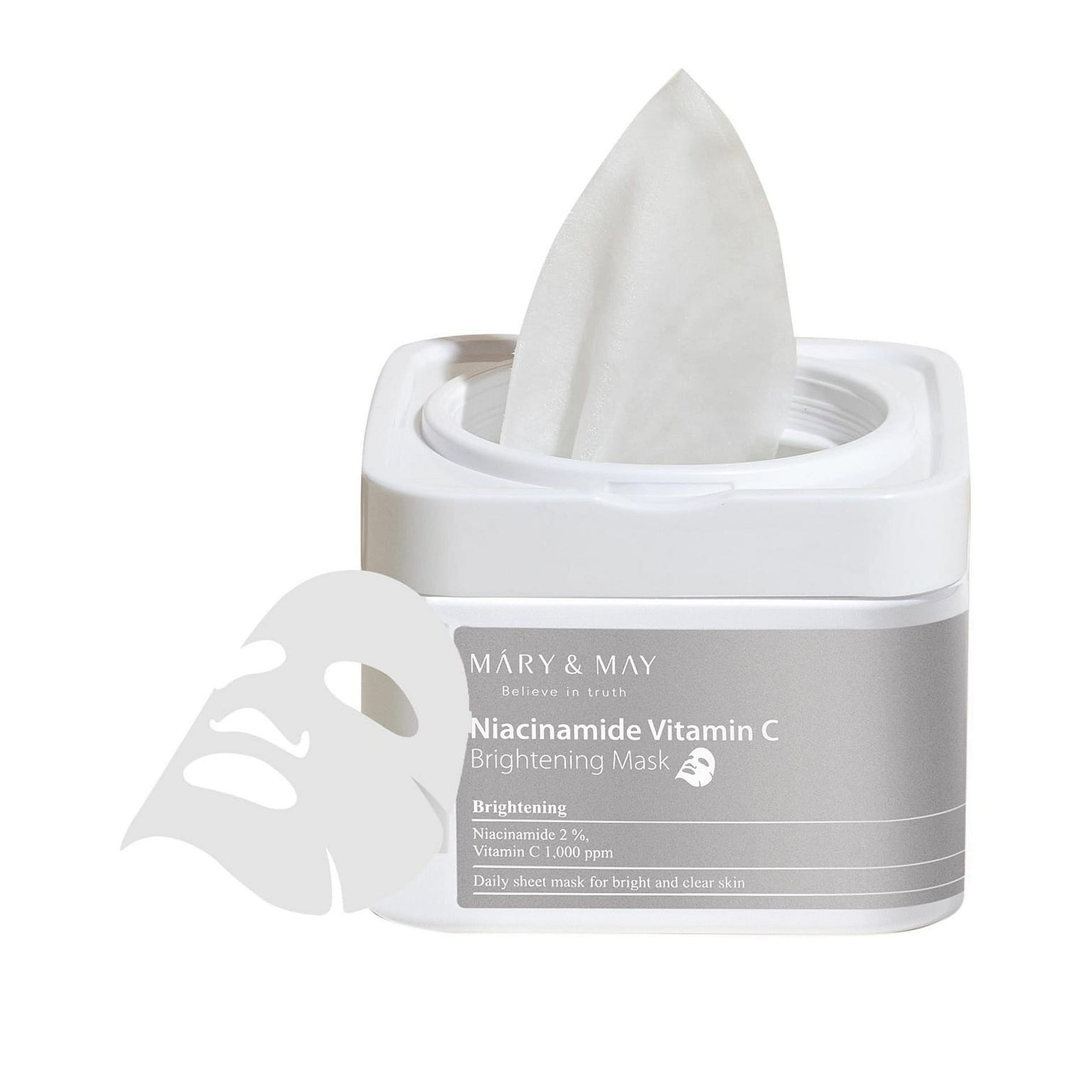 MARY&MAY Niacinamide Vitamin C Mask 30pcs 1 each
