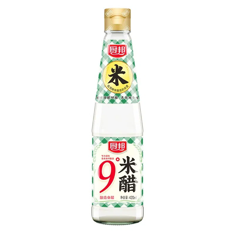1 bottle of white rice vinegar in Chubang 420 グラム