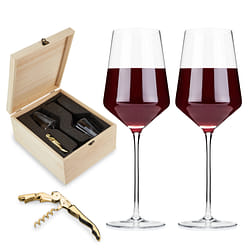 Wine Glass and Corkscrew Gift Box 3 份