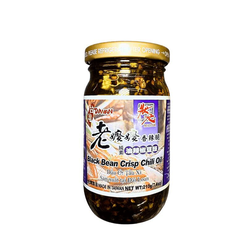 Master Black Bean Crisp Chili Oil 210g 1 개