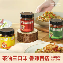 甜老虎茶油贡菜辣椒酱下饭酱150g*1罐 150 克