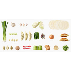 Heymeal Kimchi Vegan Dumplings (12 pieces) 420 g