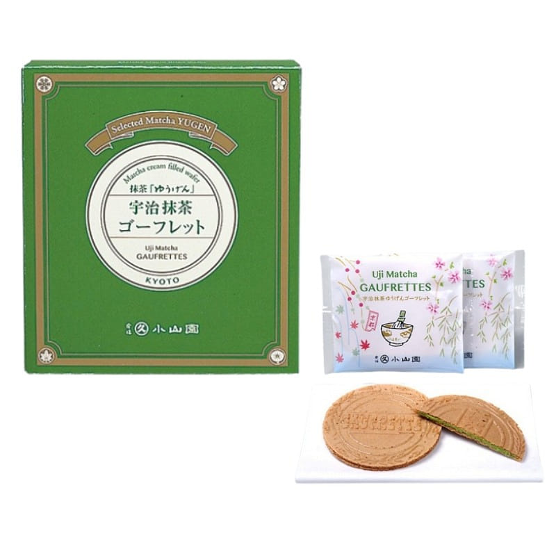 Marukyu Koyamaen Uji Matcha Yugen Gaufret 8 pcs 1 케이스