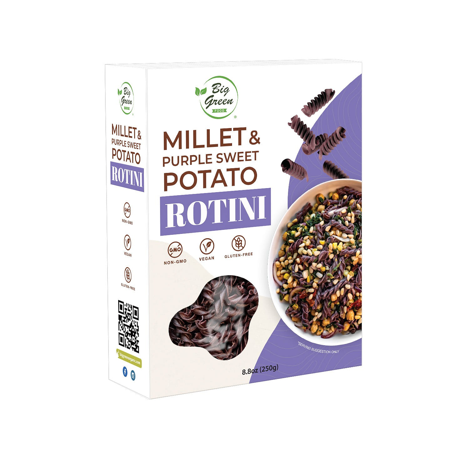 Millet & Purple Sweet Potato Rotini 8.8 oz