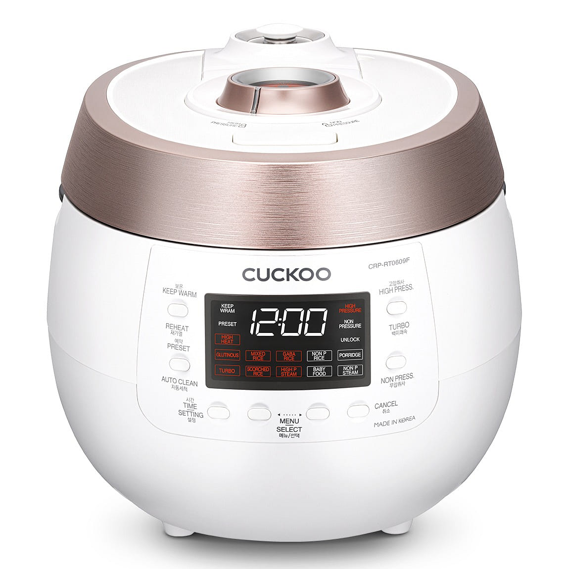 Cuckoo Twin HP Rice Cooker CRP-RT0609FW 1 box