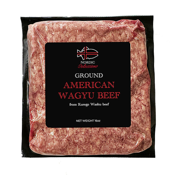 weee_meat_Ground American Wagyu Beef (16oz portion) 1 each