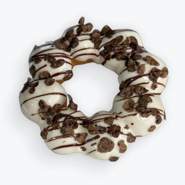Chocolate Cereal Mochi Donut 1 count