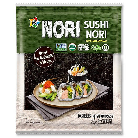 Kimnori - Organic Sushi Nori Roasted Seaweed Sheets 1 ส่วน