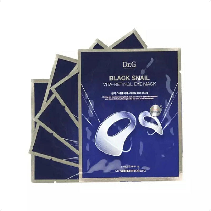 Dr.G蒂迩肌黑蜗牛维他命视黄醇眼膜 5片 1 份