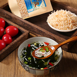 seaweed shrimps Egg vegetable soup 100g * 1 bag 100 g