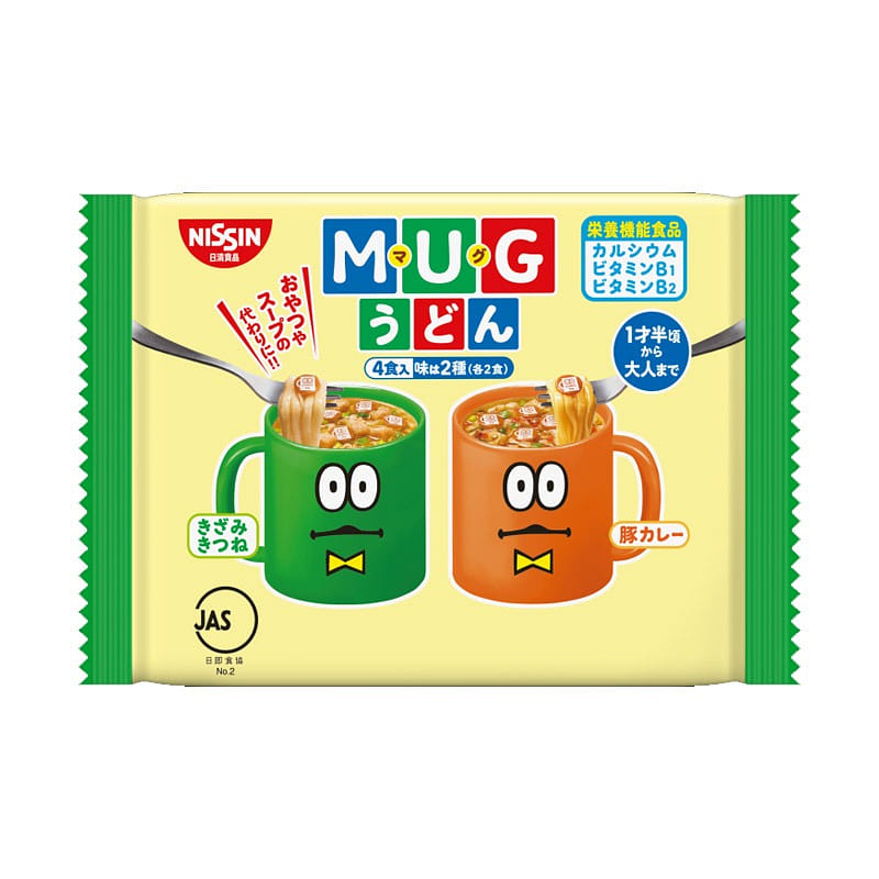 NISSIN Udon MUG Instant Udon 94g 1 each