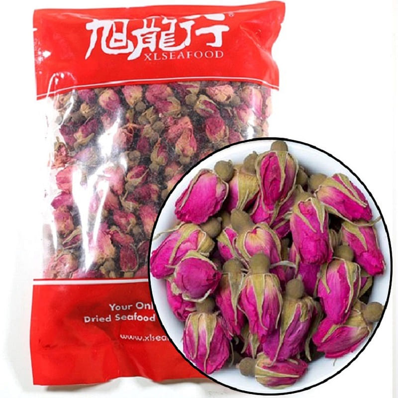 美国旭龙行 花茶 中药材 特级 无硫无漂白 冻干 特级 山东 干红玫瑰 4盎司 113克 4 盎司