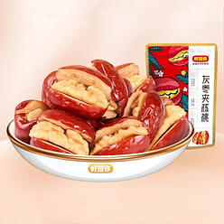 I miss you so much. Red dates with walnuts, 108g * 1 bag, filled with candied jujube 108 g