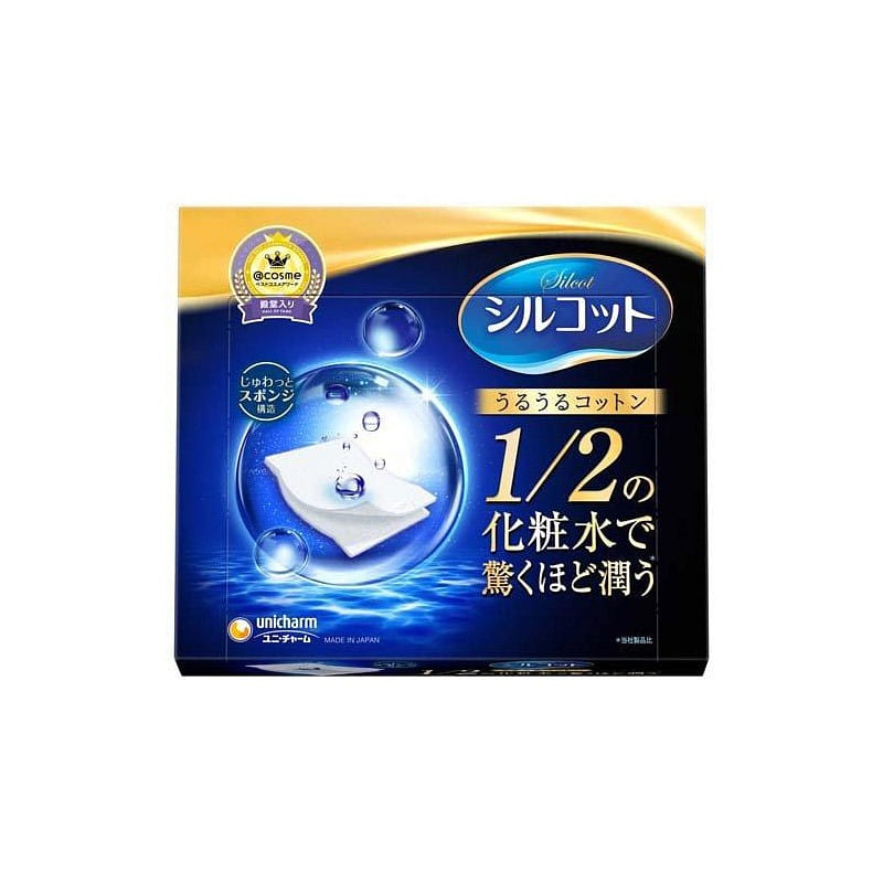 尤妮佳 超級吸收 1/2省水 化妝棉 40枚 1 份
