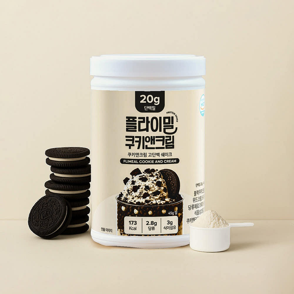 단백질 쉐이크 대용량 쿠키앤크림 630g 630 그램