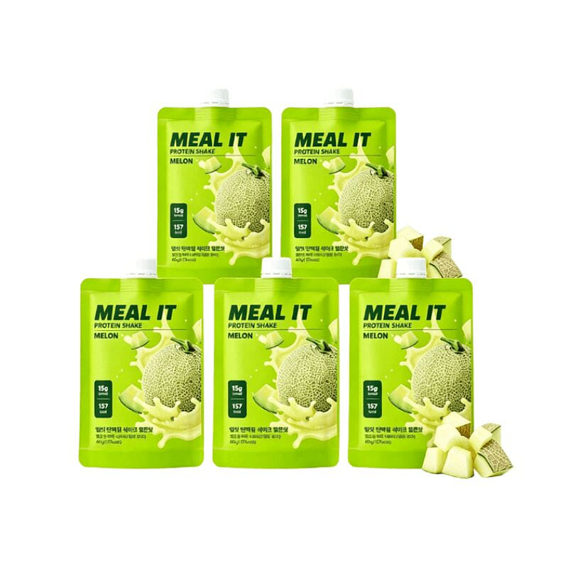 MEAL IT 高蛋白飽腹感代餐奶昔哈密瓜味5袋 5 份