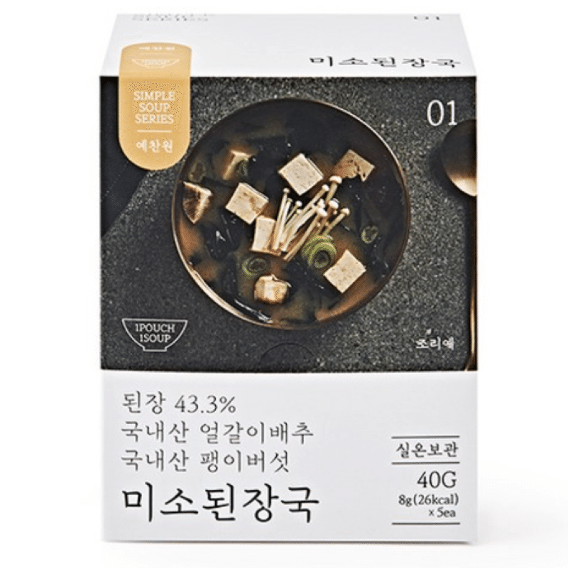 [한국 직배송] 미소된장국 40 그램