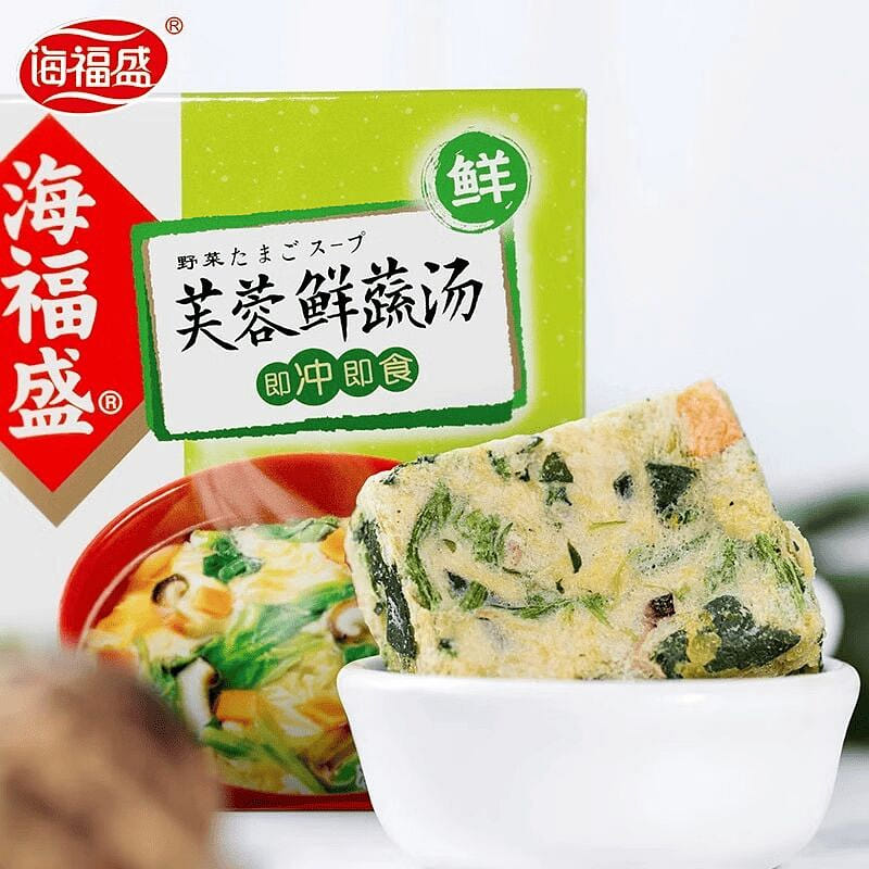 Instant Egg & Veggie Soup-40g per box(8g*5packs) 2 box