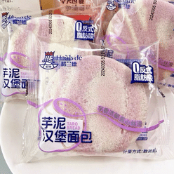 Harland taro puree burger sandwich sandwich toast cake 60g * 7 420 g