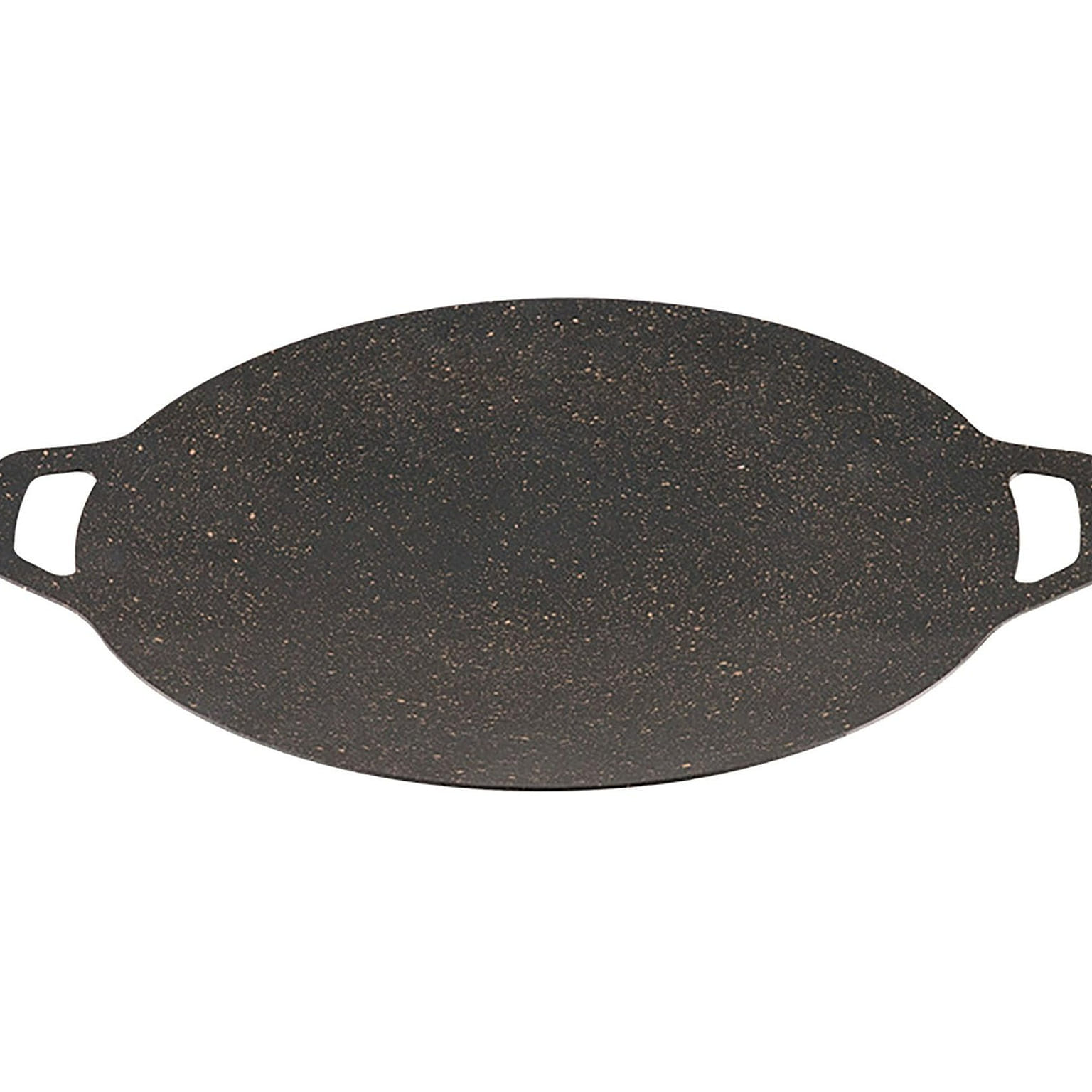 Thin Grill Pan, 9'' Iron with Non-stick Coating Baking Tray on Heating Stove 1 ส่วน