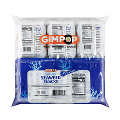 Gim Pop Sea Salt Roasted Seaweed Snacks 12 Pack 1.68 oz
