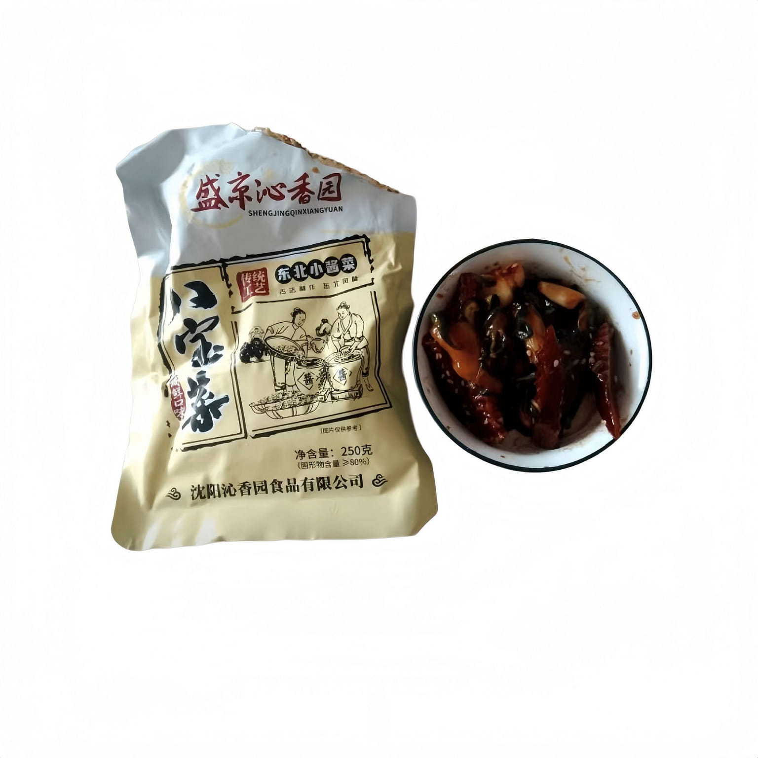 Pickled Eight-Treasure Sauce for Rice 250g*1 Bag 250 g